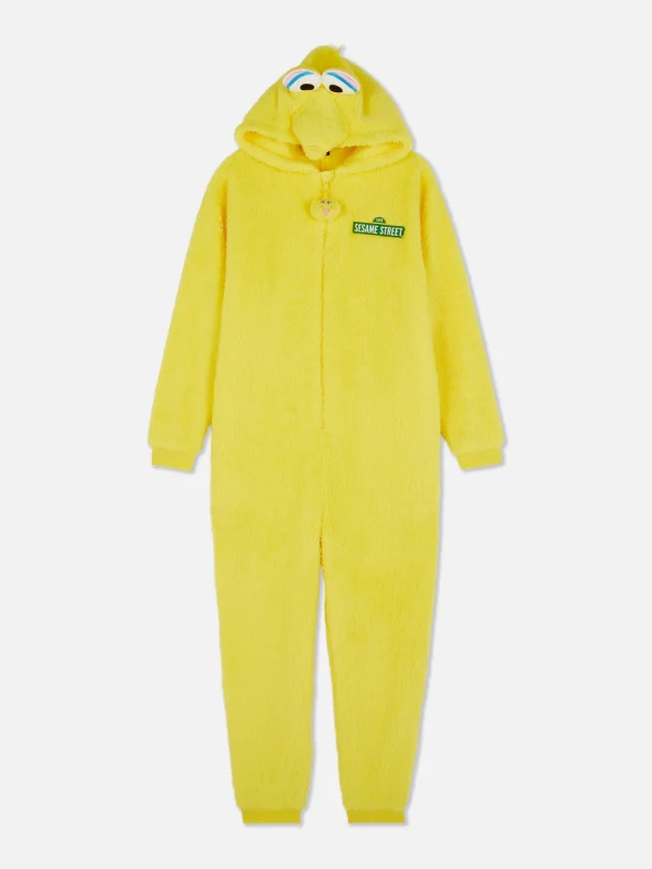 Primark Women’s Sesame Street Character Onesie Yellow Sale