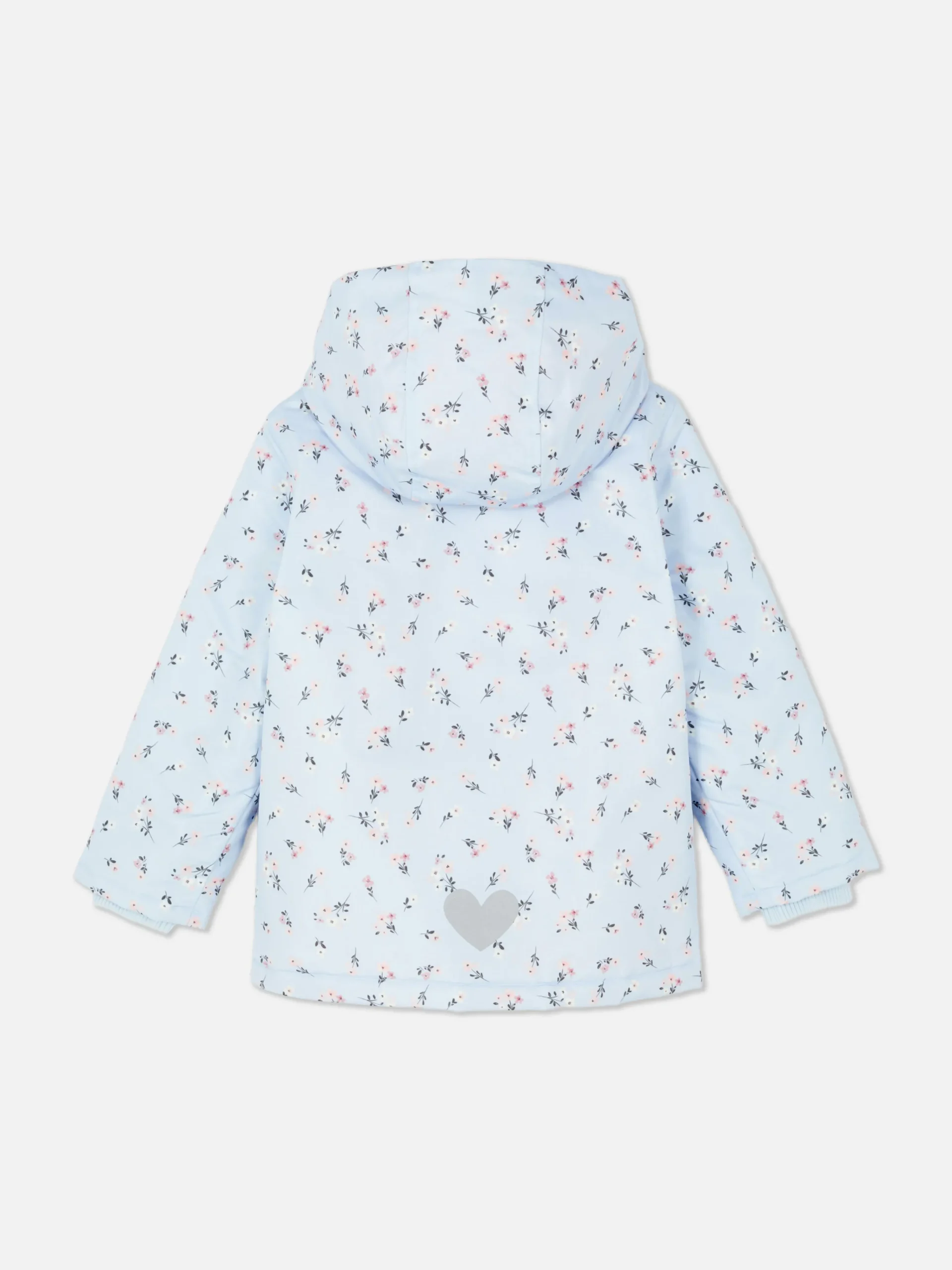 Primark Zip Hooded Jacket Blue Fashion