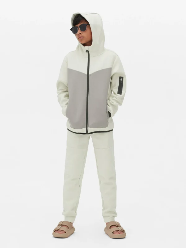 Primark Zip Hoodie Stone Clearance