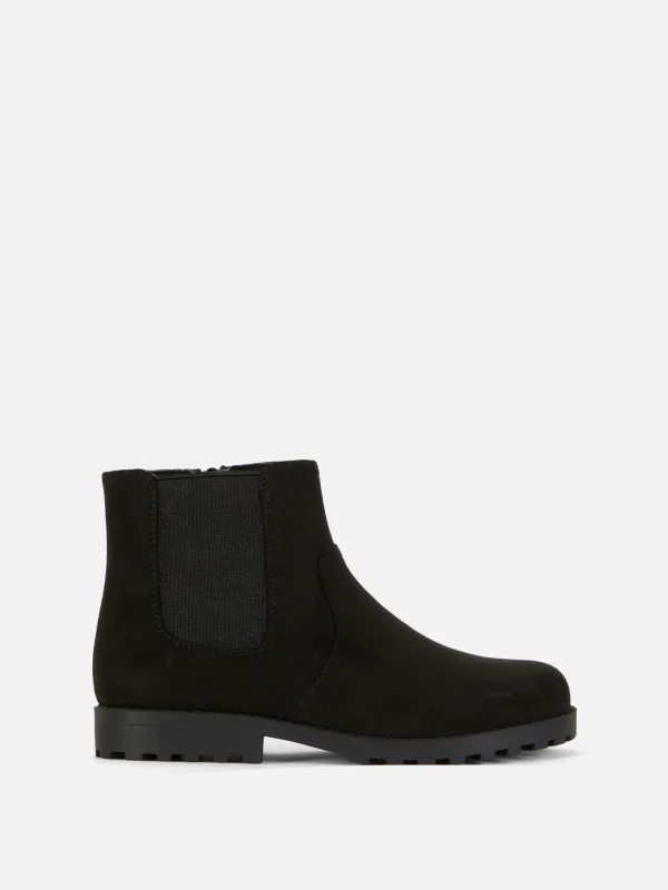 Primark Zip-Up Chelsea Ankle Boots Black Sale